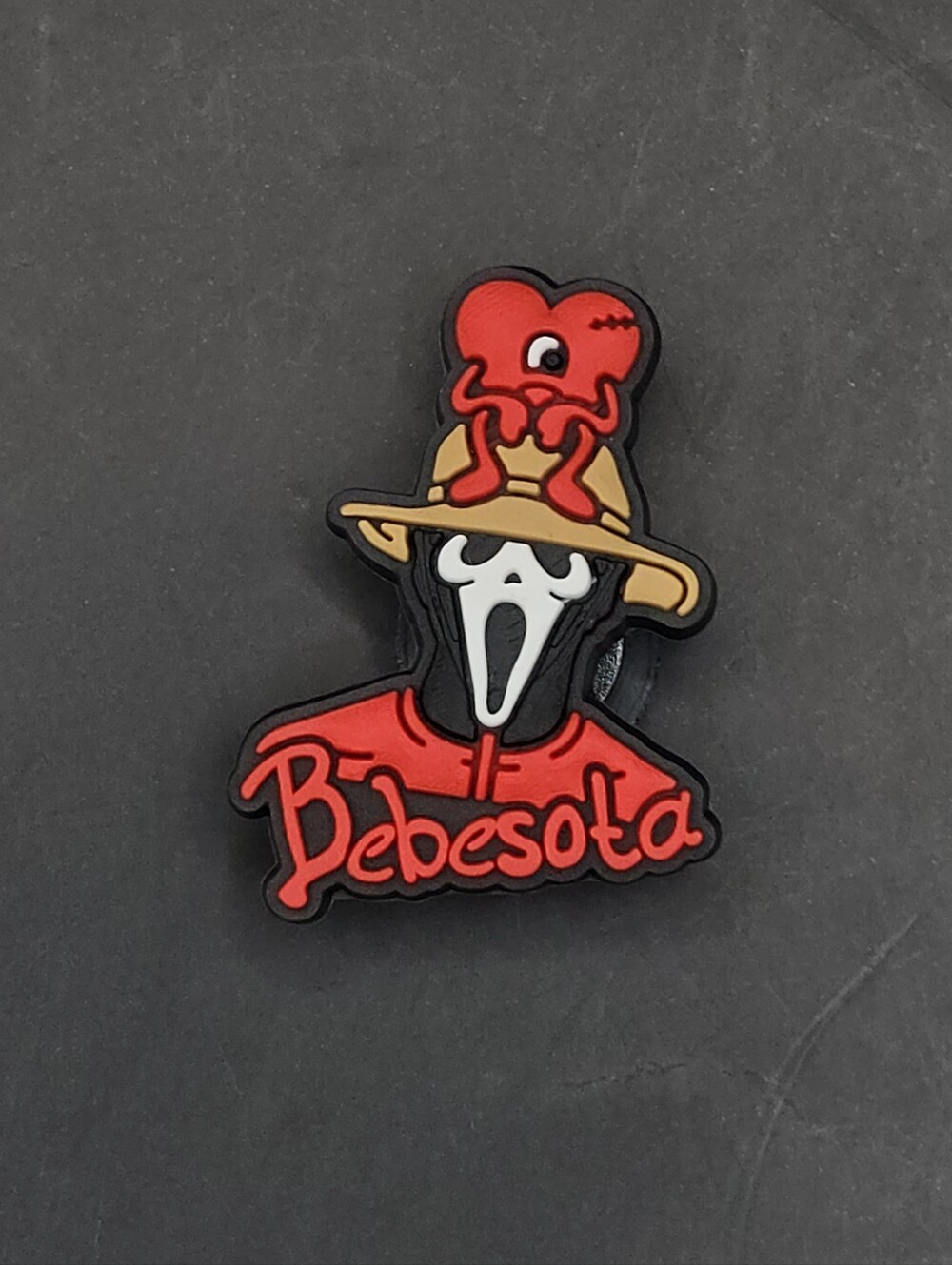 (5/$15) Bad Bunny Ghost Face Croc Charm